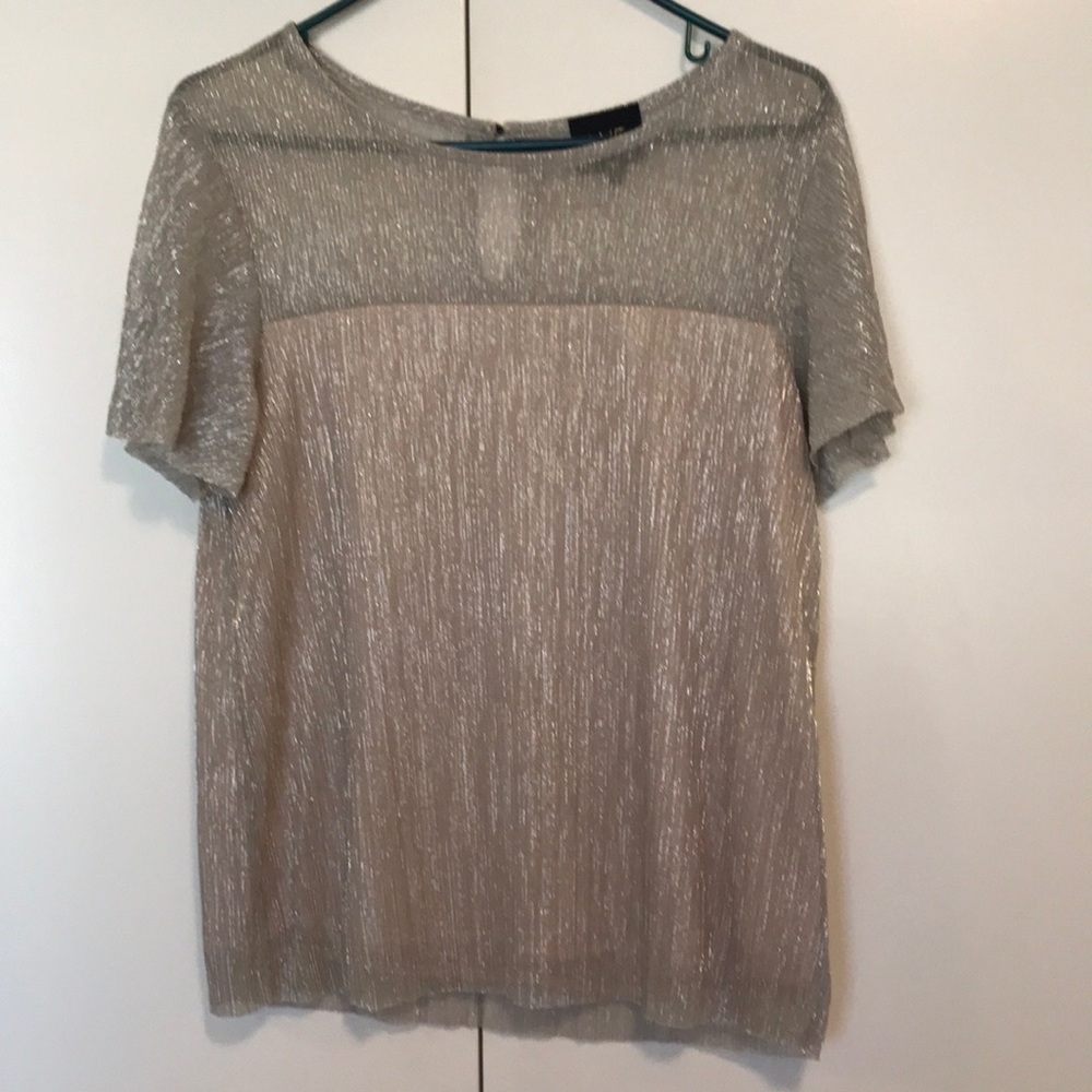 Gold sparkly W5 large top